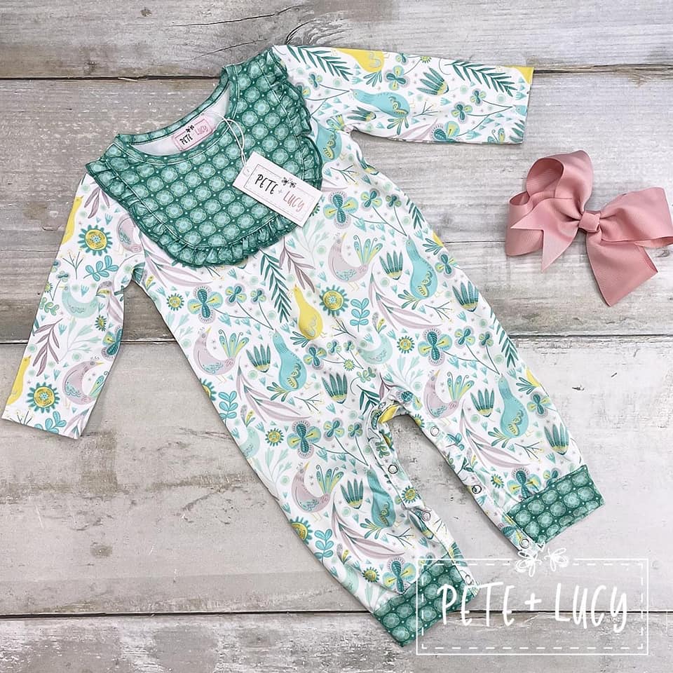 Princess Peacock Pete + Lucy Romper